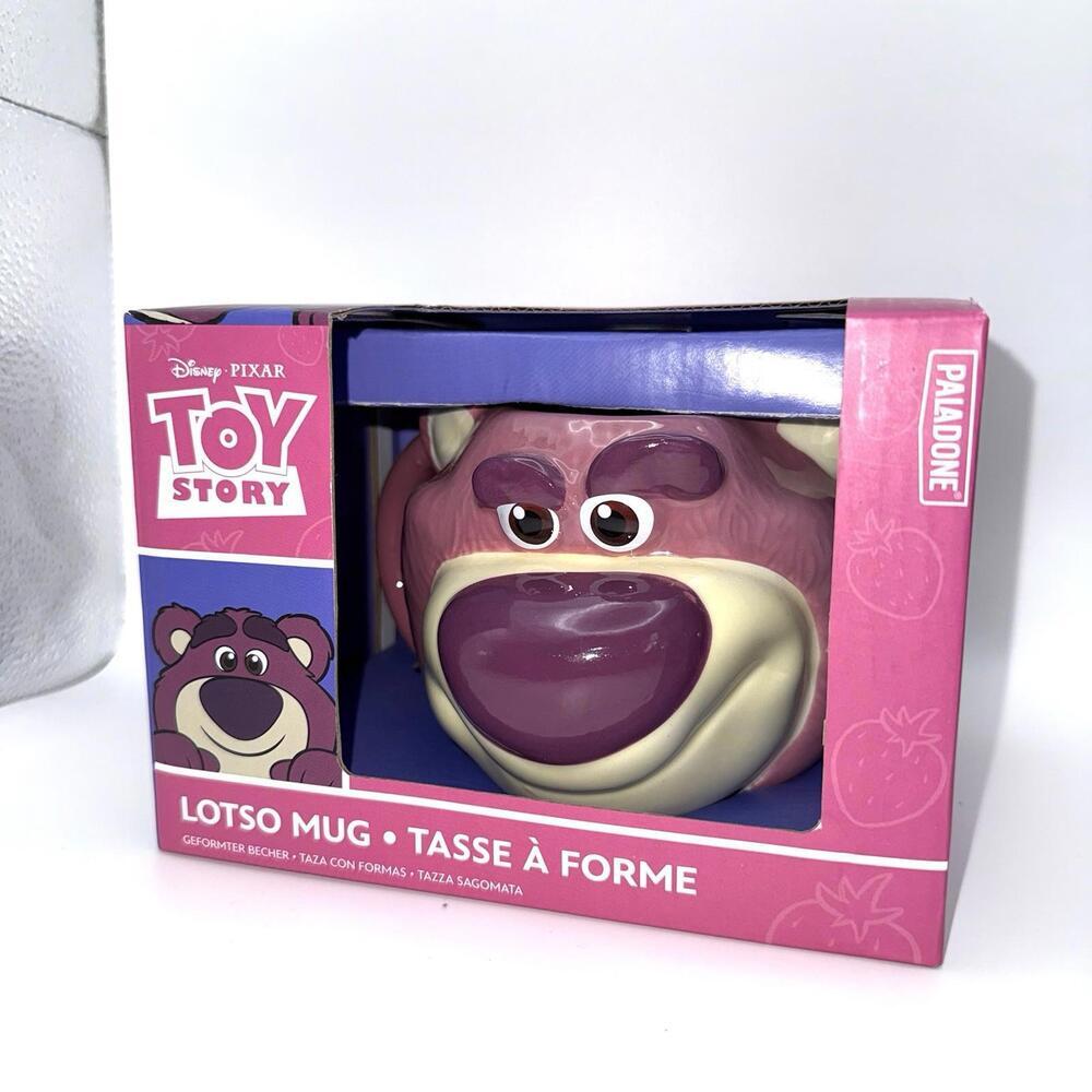 Disney Pixar Toy Story Lotso 3D Embossed Large Coffee Mug New with Display Box - Picture 4 of 8